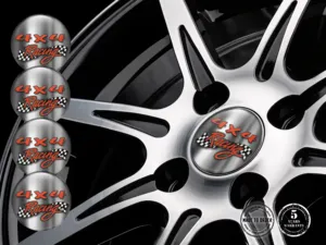 Badges roues style drift dôme luxe pour véhicules